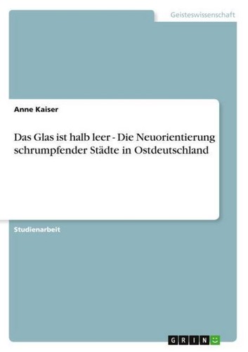 Das glas ist halb - glas, leer