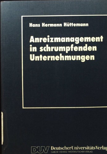 Anreizmanagement - , in
